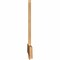 Ekena Millwork Eugene Timber Gable Bracket, Western Red Cedar, 108"W x 31 1/2"H x 1 1/2"D x 5 1/2"F, 7/12 Pitch GBW108X31X0206EUG00SWR - alternate 5